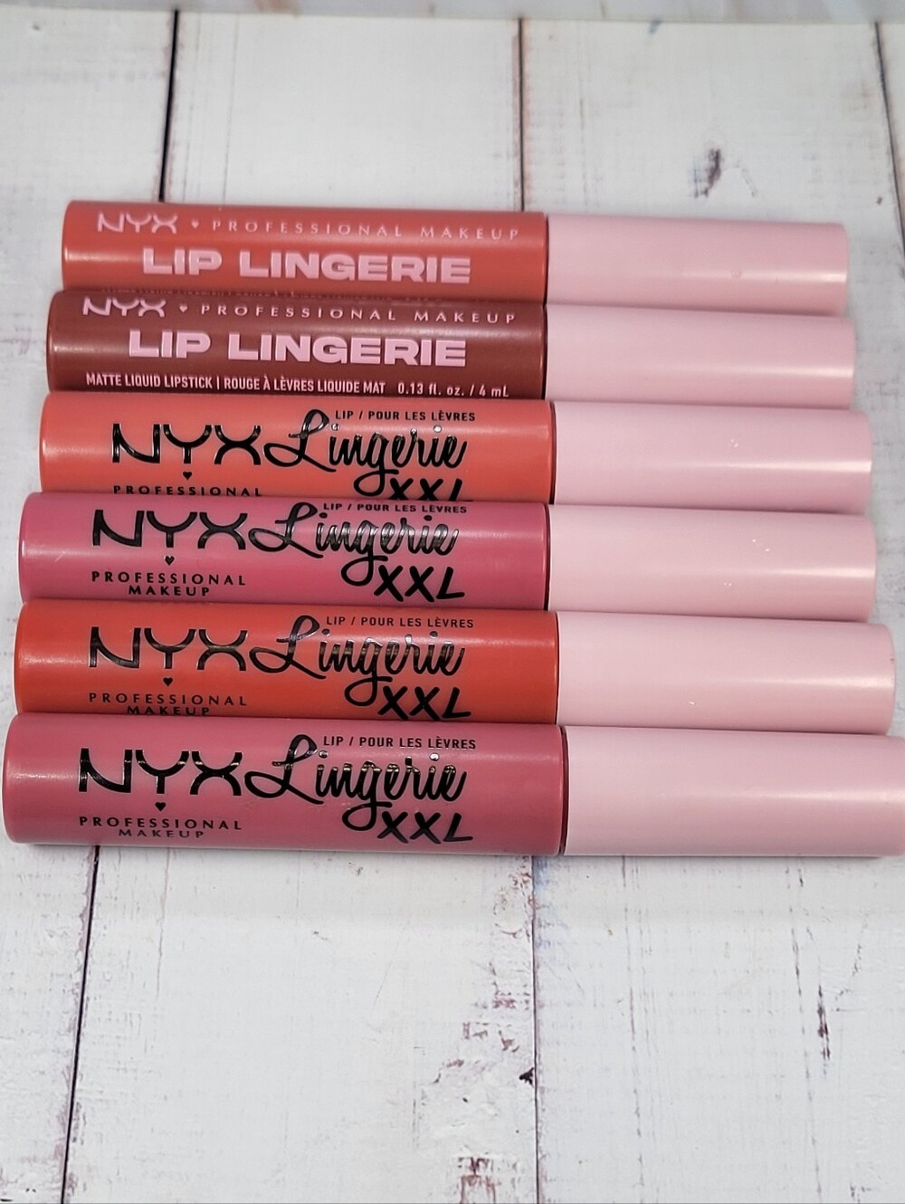 Nyx Lip Lingerie XXL Long-Lasting Matte Liquid Lipstick Bundle NEW!